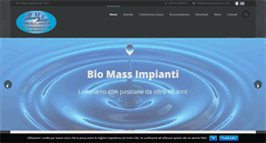 Desktop Screenshot of biomassimpianti.com